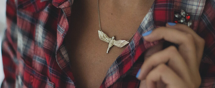 bird necklace
