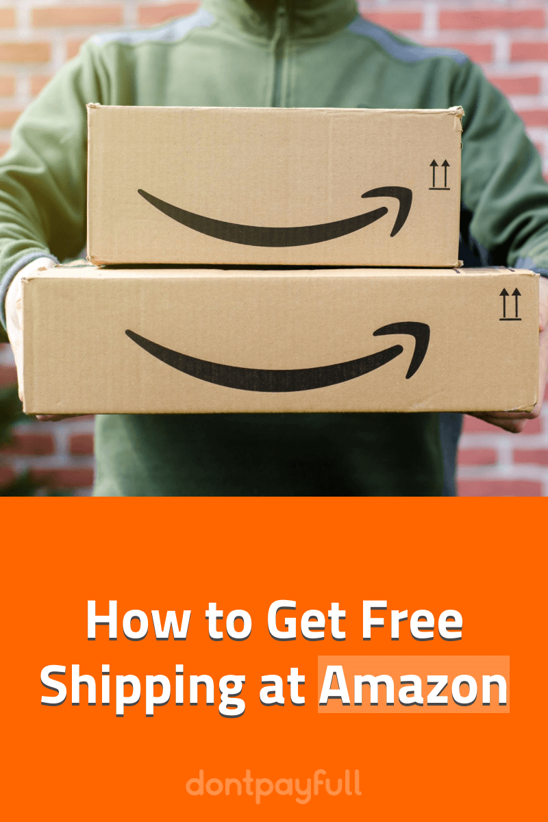Amazon Free Shipping Pinterest Image