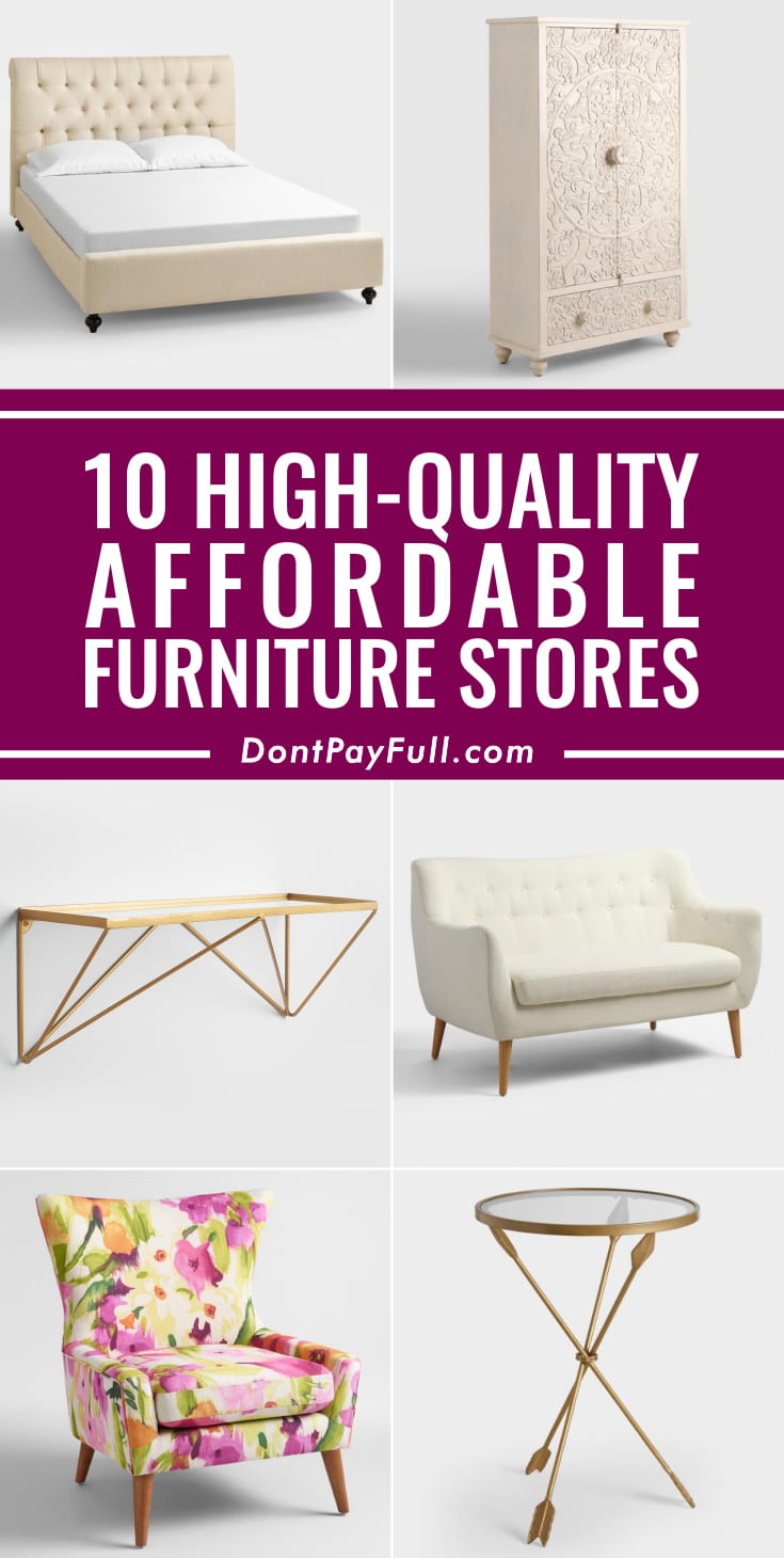 Cheap Furniture Stores Pinterest Pin